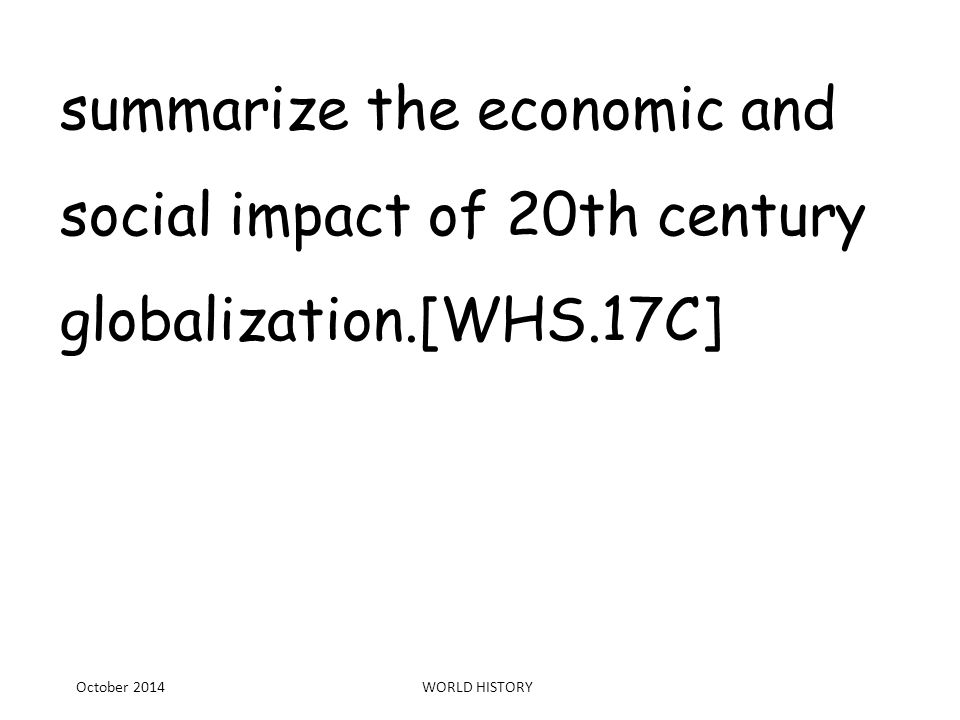 Impact of globalization on the financial